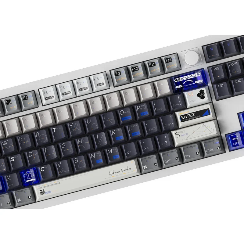 Keychron Unknown Number Navy - Cherry Profile Dye-Sub PBT Full Keycap Set (Full Set 141 Keys) (Unknown Number Navy)