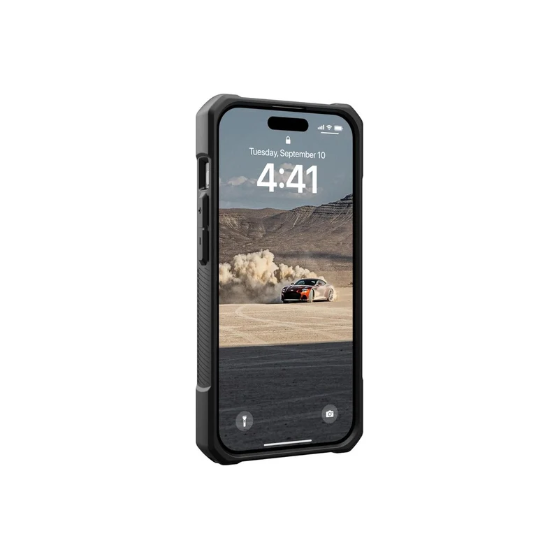 UAG phone case for iPhone 15 Pro Monarch Aramid (Black)