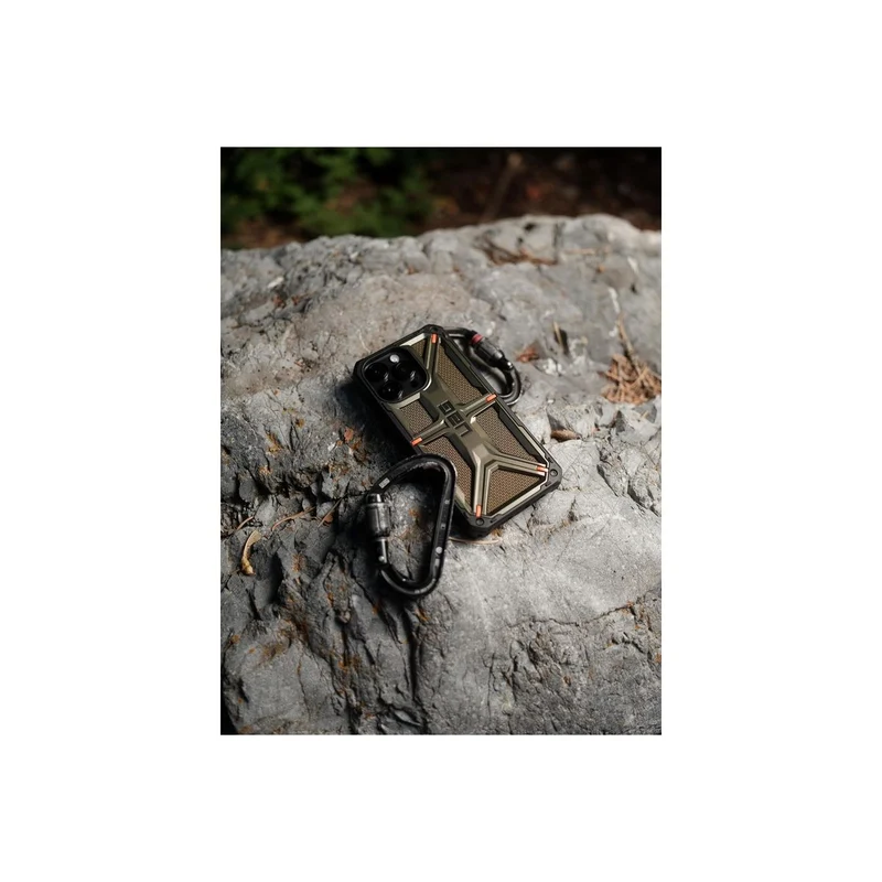UAG phone case for iPhone 15 Pro Monarch Aramid (Black)