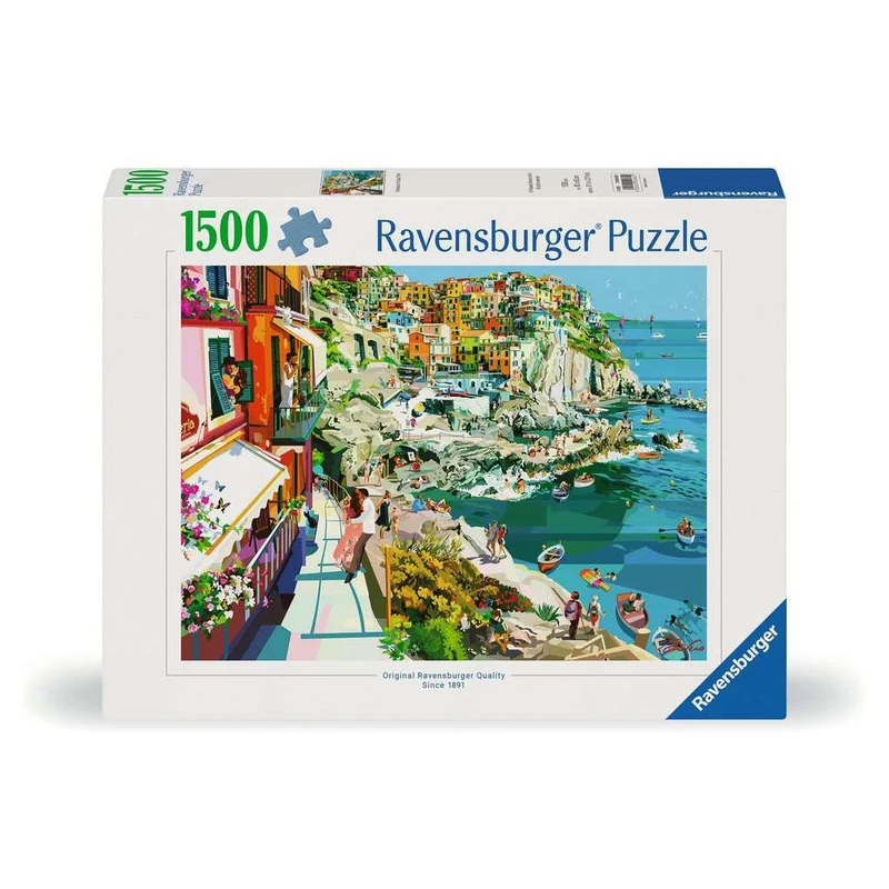 Ravensburger 1500pc Romance in Cinque Terre Puzzle