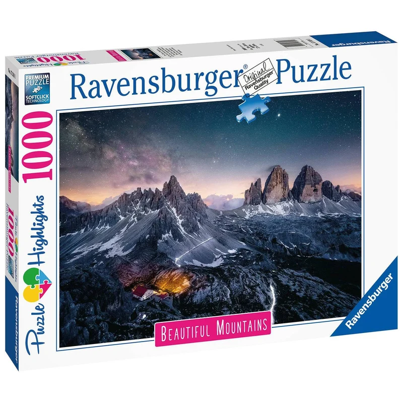 Ravensburger 1000pc Three Peaks Dolomites Puzzle