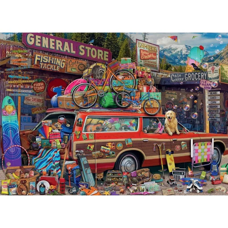Ravensburger 1000pc Family Vacation Puzzle