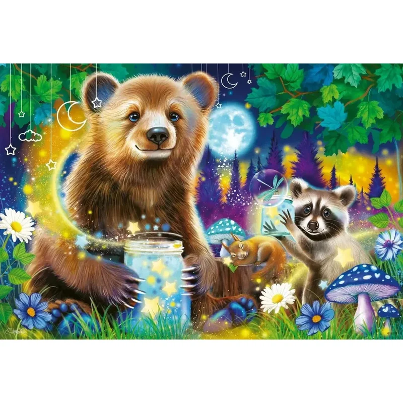 Ravensburger 2x24-Pieces Loving Woodland Friends Puzzle