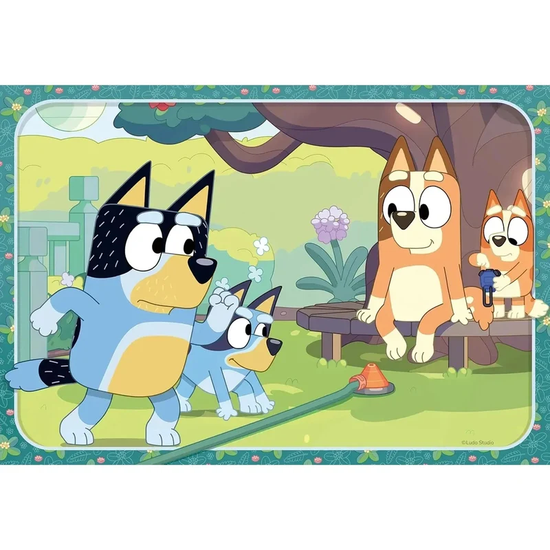 Ravensburger 2x12-Pieces Bluey Family Time Puzzle