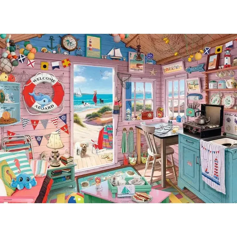 Ravensburger 1000pc My Haven No.7 The Beach Hut Puzzle