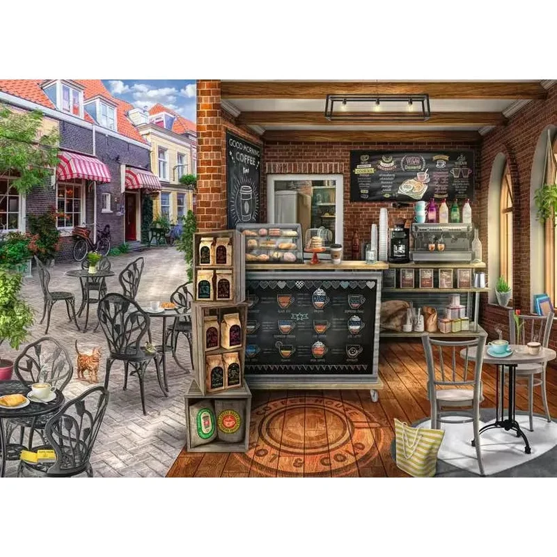 Ravensburger 1000pc Quaint Cafe Puzzle
