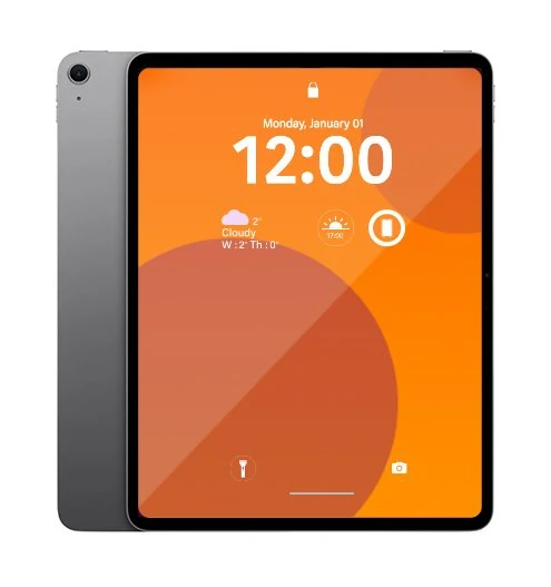 Apple iPad Air 7 (2025), 13-inch (M3) Wi-Fi + Cellular 128GB - Space Gray - [~Refurbished: Excellent condition]
