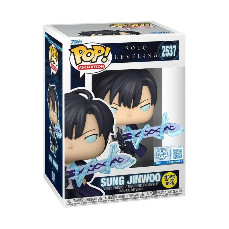 Solo Leveling – Sung Jinwoo (with Sword) Glow Pop! Vinyl