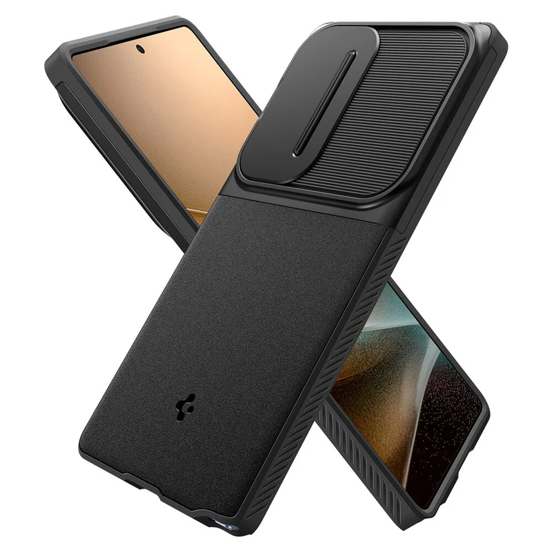Spigen Samsung Galaxy S25 Ultra Optik Armor Case (Black)