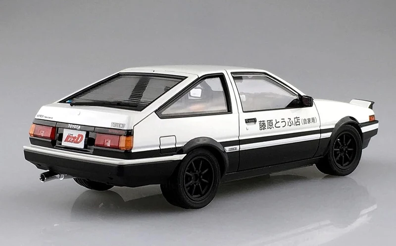 Aoshima 1/24 Initial-d Takumi Fujiwara Toyota Trueno Comics Vol.1 Ver. '86