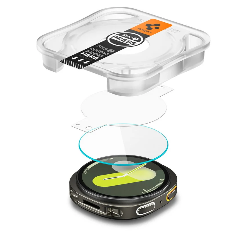 Spigen Galaxy Watch 9 / 8 40mm GLAS.tR EZ Fit Glass Screen Protector 2PCS (Clear)