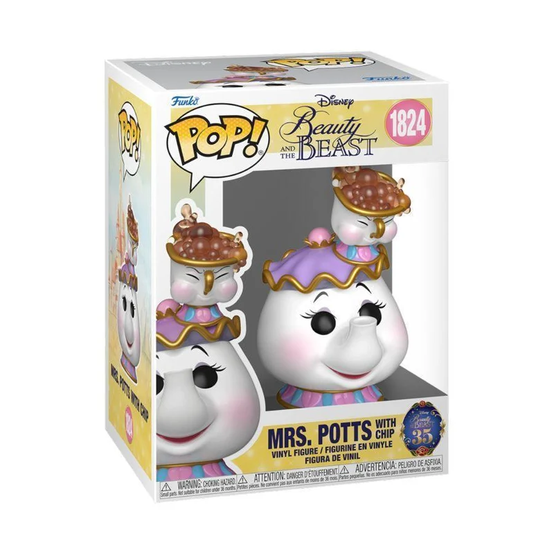 Beauty & the Beast – Mrs. Potts with Chip Pop! Vinyl