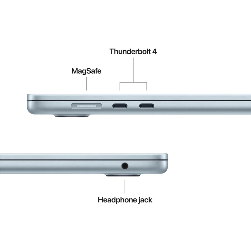 Apple MacBook Air 15-inch with M5 Chip, 512GB/16GB (Sky Blue)