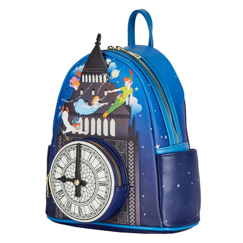 Loungefly Disney Peter Pan - Clock Glow In The Dark Mini Backpack