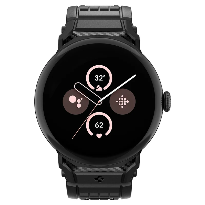 Spigen Google Pixel Watch 5/4/3 45mm Rugged band (Black)