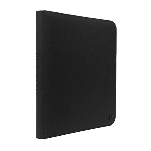 Ultra Pro Patchcraft Zippered 9 Pocket PRO Binder Black
