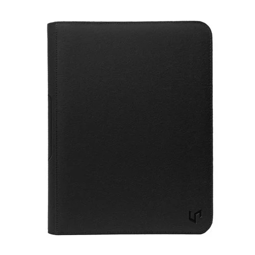 Ultra Pro Patchcraft Zippered 9 Pocket PRO Binder Black
