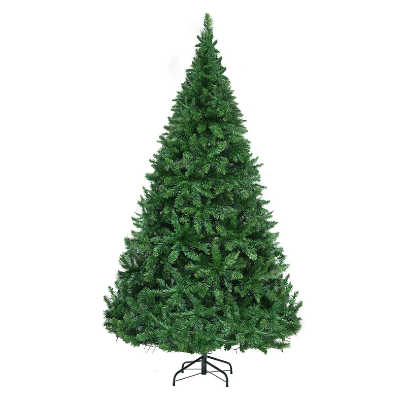 Jingle Jollys Christmas Tree 2.7m Xmas Tree Decorations 1800 LEDs 1831 Tips 8 Light Modes