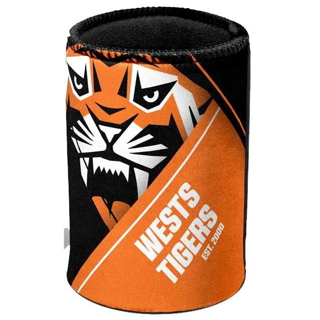 NRL - Wests Tigers- Logo Can Cooler/Stubby Holder