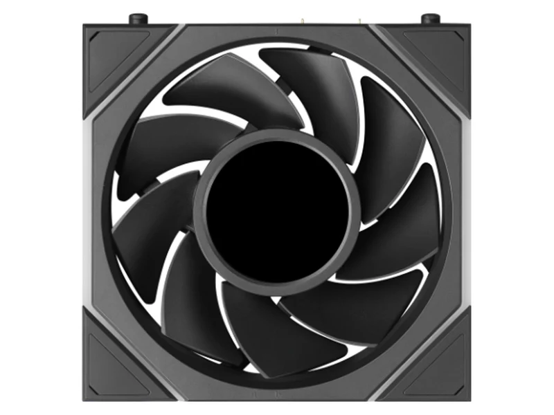 Lian Li Uni Fan TL Flex 1.8in LCD 2.4GHz Wireless 120mm ARGB Fan 3 Pack - Black (12TLLCD1F3B)