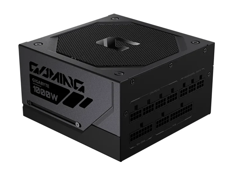 GIGABYTE GAMING 1000GM PG5 80+ Gold Cybenetics 1000W ATX3.1 Fully Modular Power Supply