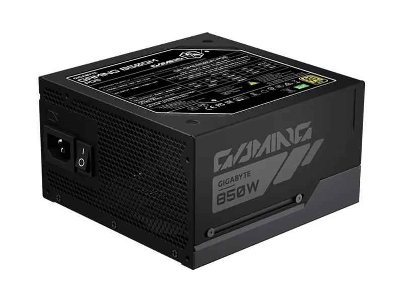 GIGABYTE GAMING 850GM PG5 80+ Gold Cybenetics 850W ATX3.1 Fully Modular Power Supply