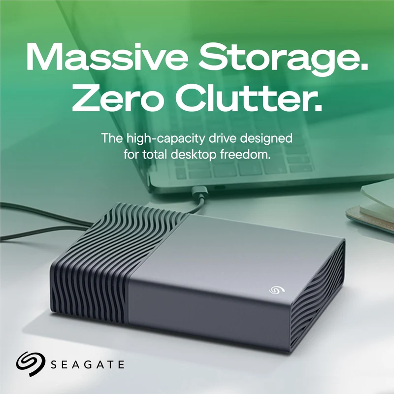 Seagate One Touch USB-C Desktop Storage 20TB