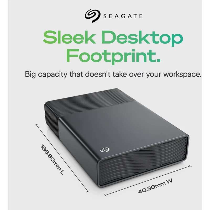 Seagate One Touch USB-C Desktop Storage 20TB