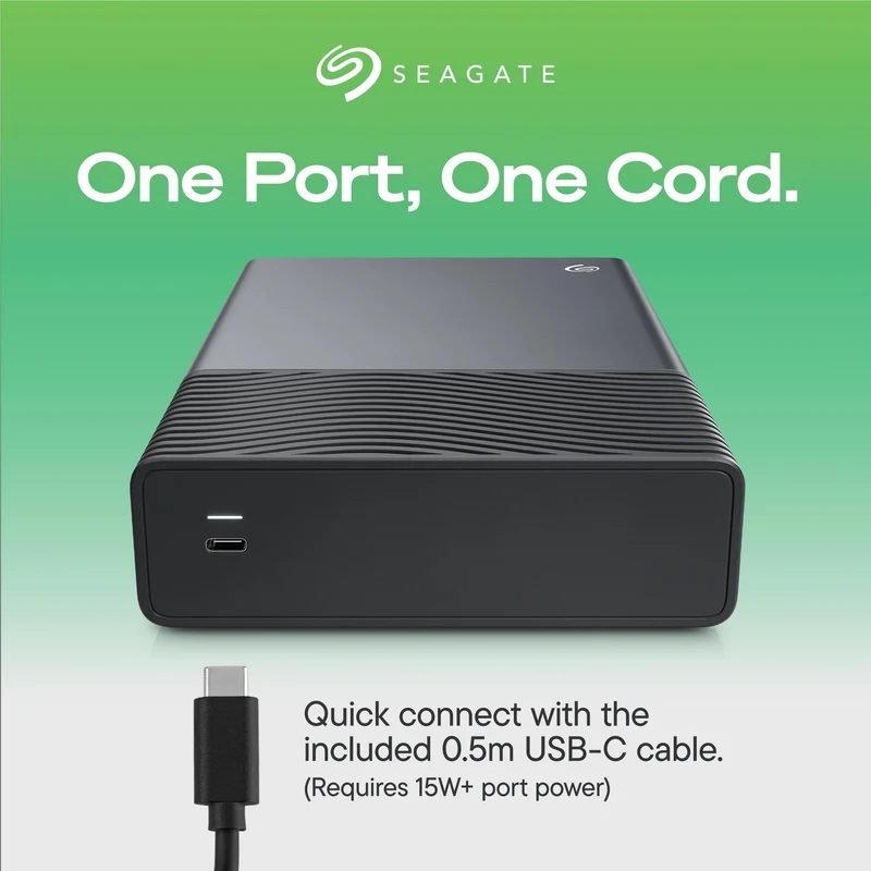 Seagate One Touch USB-C Desktop Storage 16TB