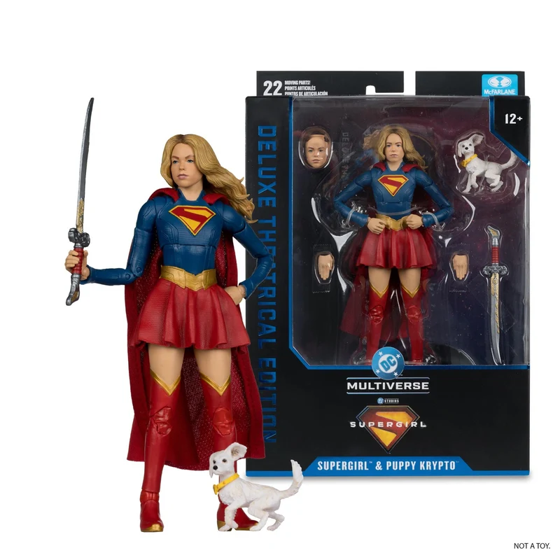 Supergirl (2026) – Supergirl and Puppy Krypto 7" Figure (McFarlane Toys)