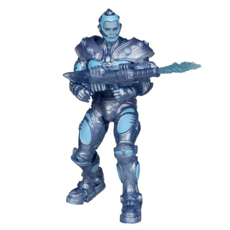 Batman & Robin - Mr. Freeze Black Light Gold Label 7" Figure (McFarlane Toys)