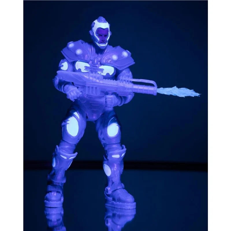 Batman & Robin - Mr. Freeze Black Light Gold Label 7" Figure (McFarlane Toys)