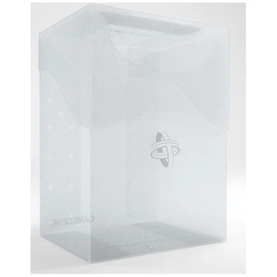Gamegenic Deck Holder Holds 80 Sleeves Deck Box Cards (Clear)