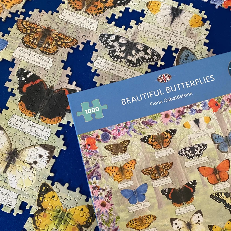 Gibsons 1000pc Beautiful Butterflies Puzzle