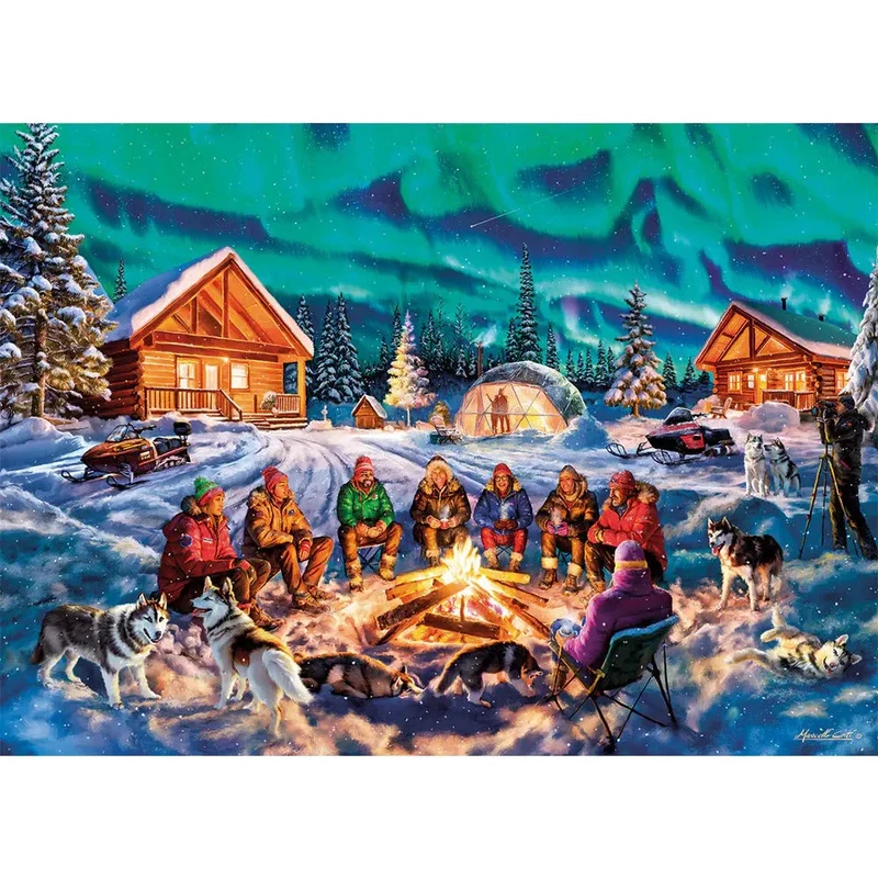 Gibsons 1000-Pieces Mont Saint-Michel Puzzle