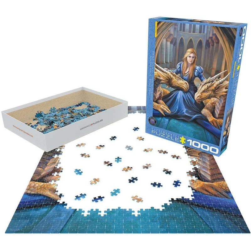 Eurographics 1000pc Anne Stokes Fierce Loyalty Puzzle
