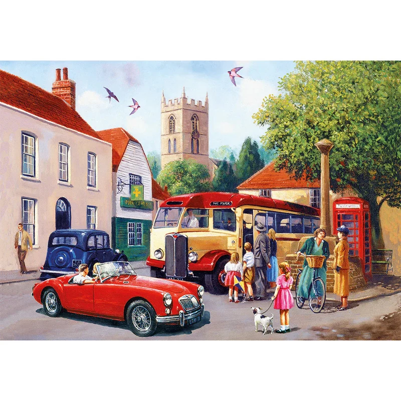 Gibsons 500pc Touring The Town Puzzle