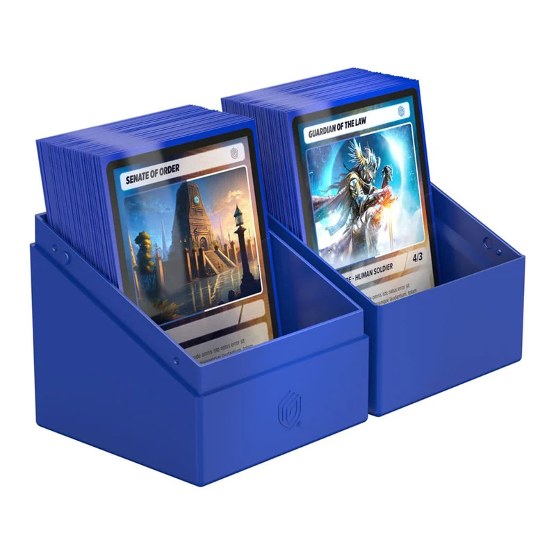 Ultimate Guard Boulder 100+ Trading Card Deck Box (Solid Blue)