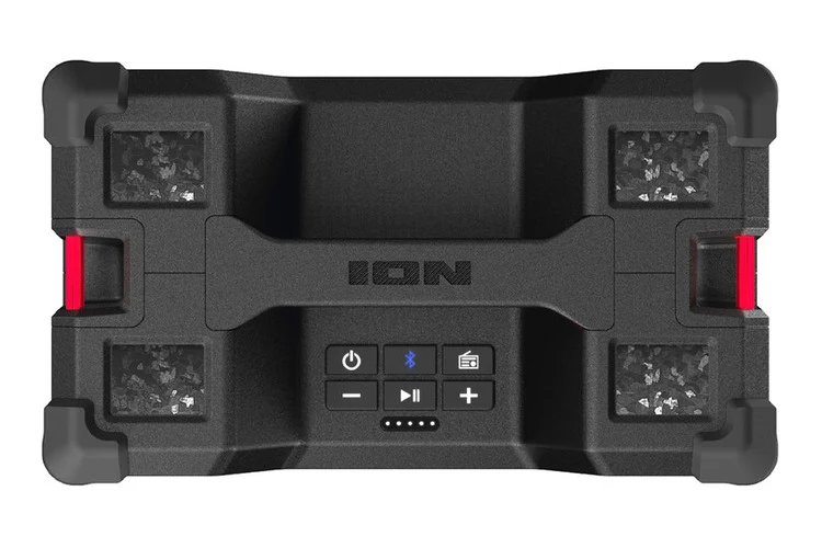 ION Audio Tailgater Tough Waterproof Bluetooth Speaker (Black)
