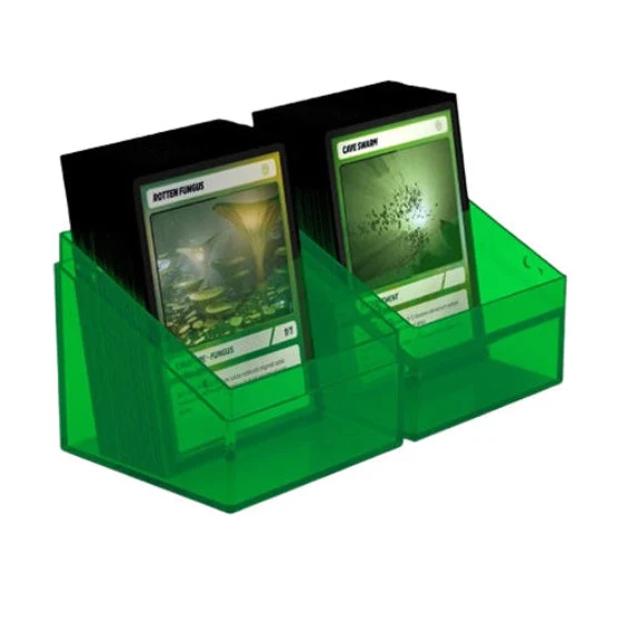 Ultimate Guard Boulder 100+ Clear Emerald Deck Box
