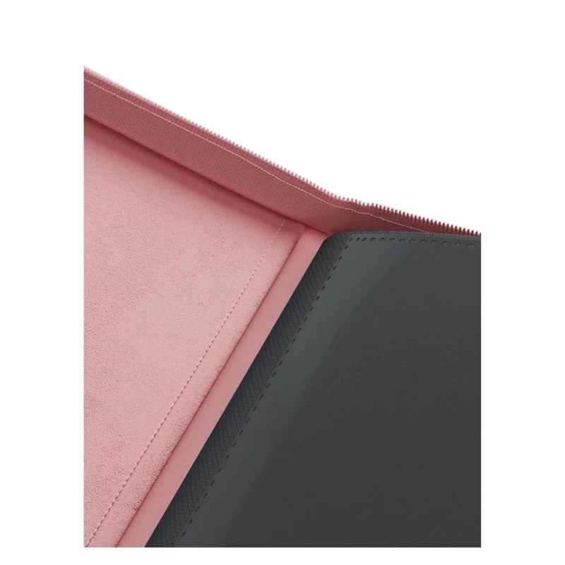 Palms Off Gaming Collector's Series Card Loader TOP LOADER Clear Zip Binder - Pink
