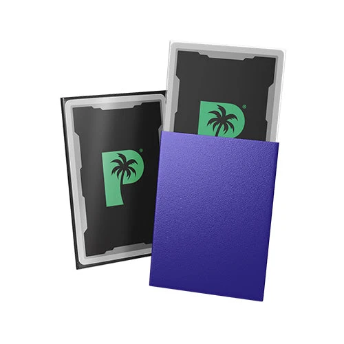 Palms Off Gaming Palms Off Standard 100pc Blackout Deck Sleeves - Purple Matte