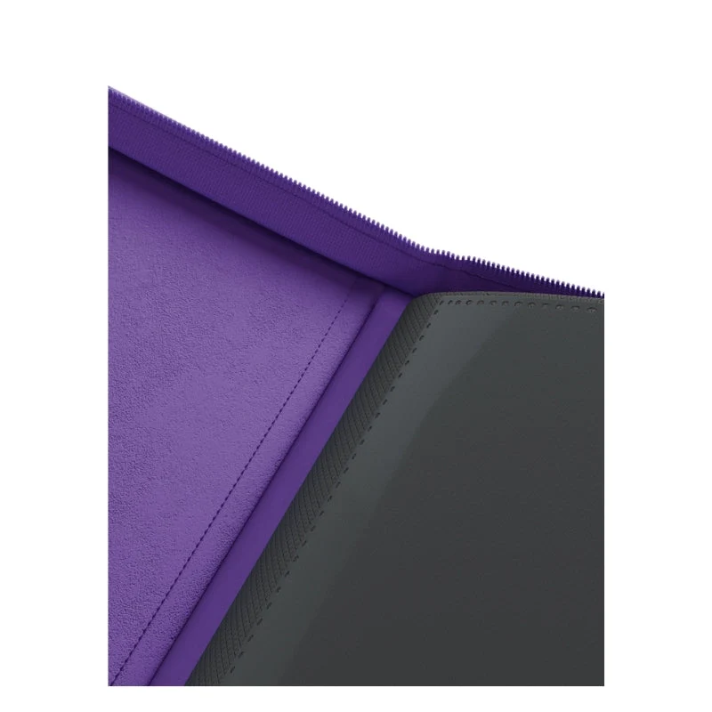 Palms Off Gaming Collector's Series 12 Pocket Zip Trading Card Binder - Purple