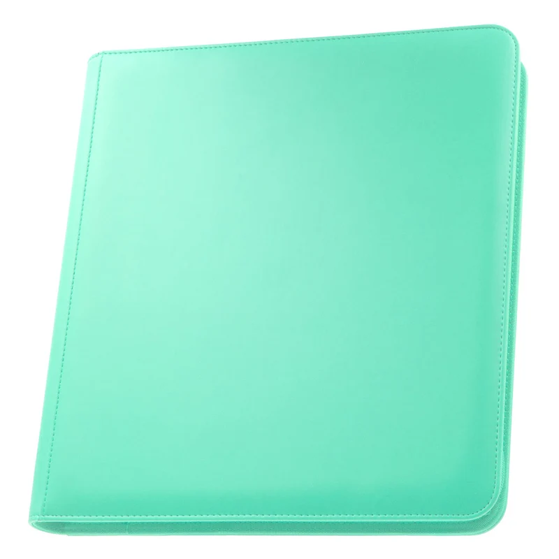Palms Off Gaming STEALTH 12 Pocket Zip Trading Card Binder - Turquoise
