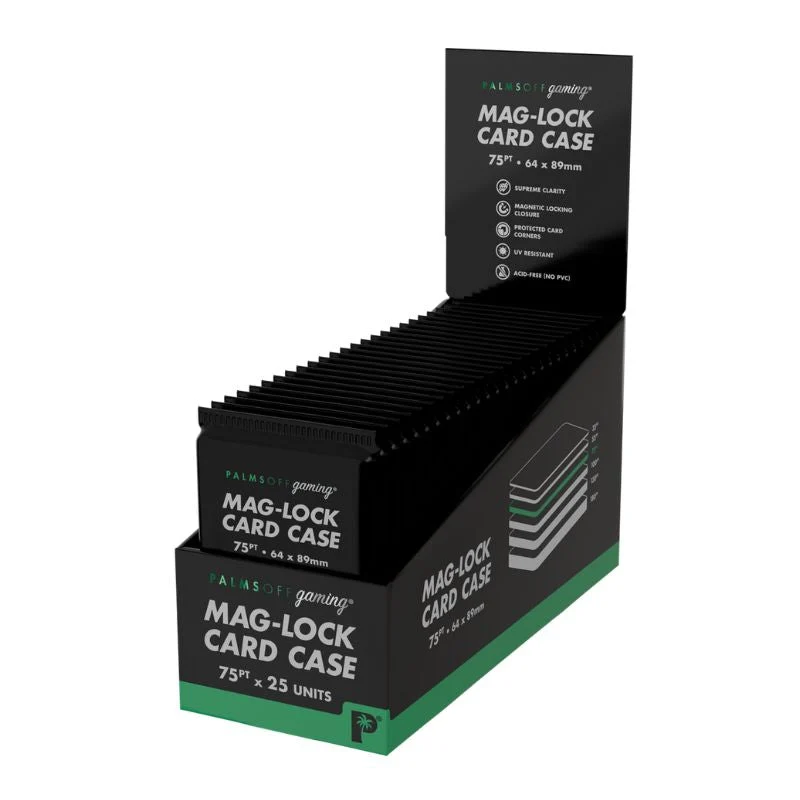 Palms Off Gaming 75pt Mag-Lock Card Case