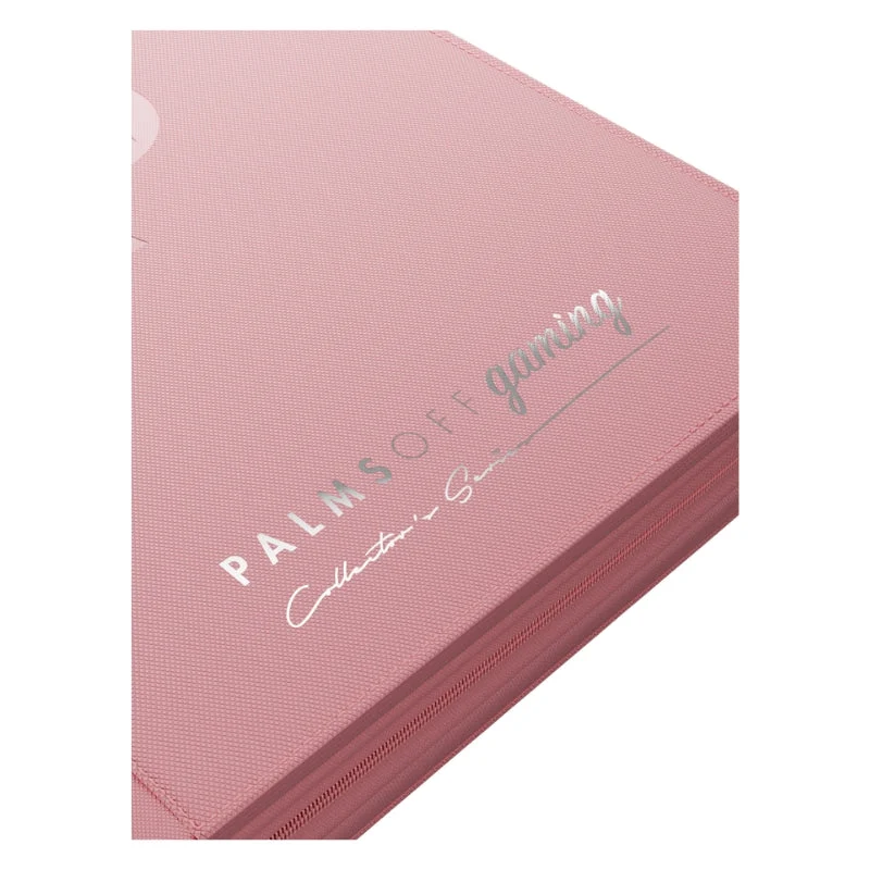 Palms Off Gaming Collector's Series 9 Pocket Zip Trading Card Binder - Pink