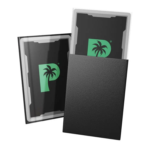 Palms Off Gaming Palms Off Standard 100pc Blackout Deck Sleeves - Black