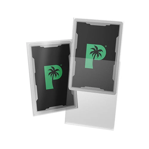 Palms Off Gaming Palms Off Standard 100pc Blackout Deck Sleeves - Clear Matte