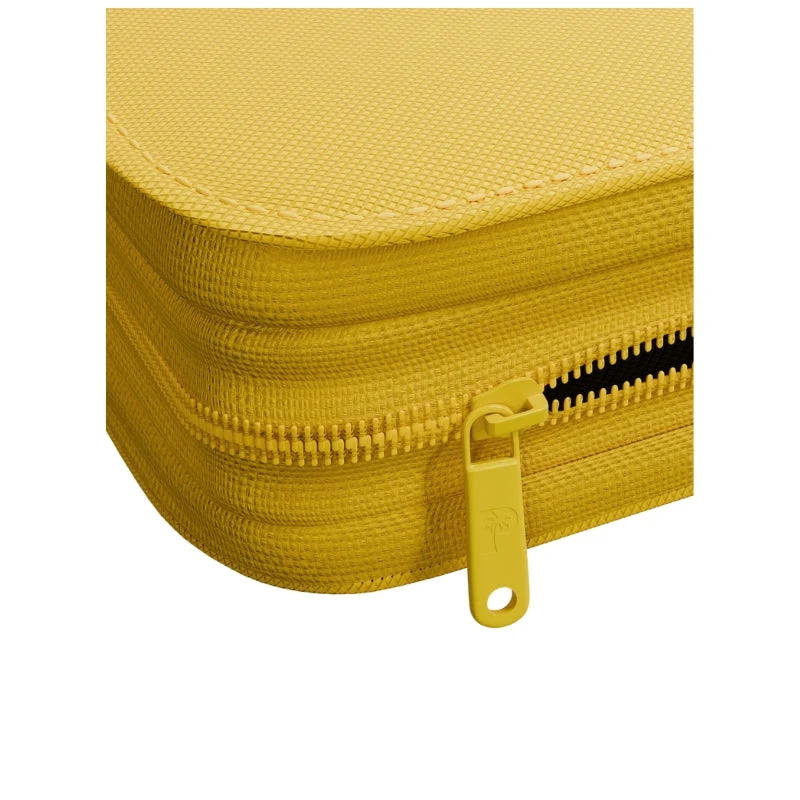 Palms Off Gaming Collector's Series 9 Pocket Zip Trading Card Binder - Yellow