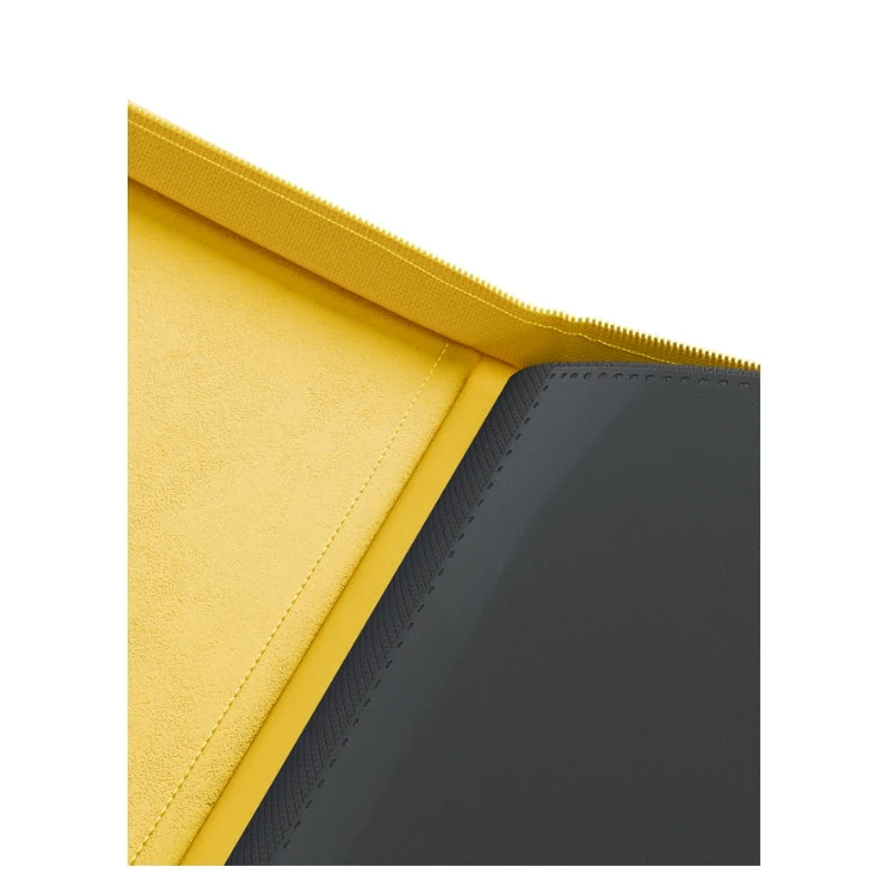 Palms Off Gaming Collector's Series 9 Pocket Zip Trading Card Binder - Yellow